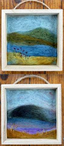 felted landscapes